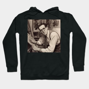 Harold Lloyd drawing Hoodie